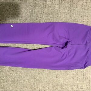 Lululemon Athletica Purple Leggings